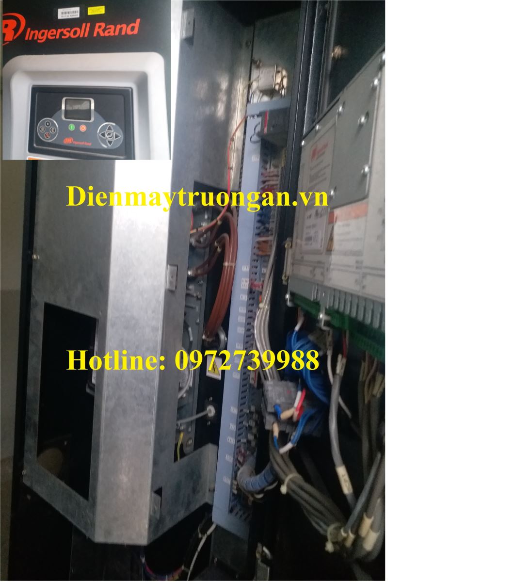 Chuyên Sửa chữa biến tần máy nén khí Ingersoll Rand AS450, Inovance MD380 MD500